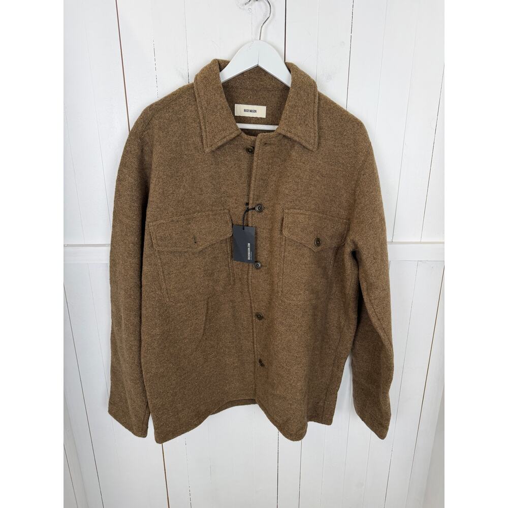 Buck Mason Brown Overcoat